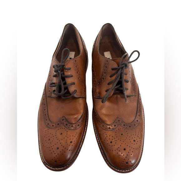 Joseph Abboud Other - Joseph Abboud Greenwood Tan Wingtip Dress Shoes - Men’s Size 10
